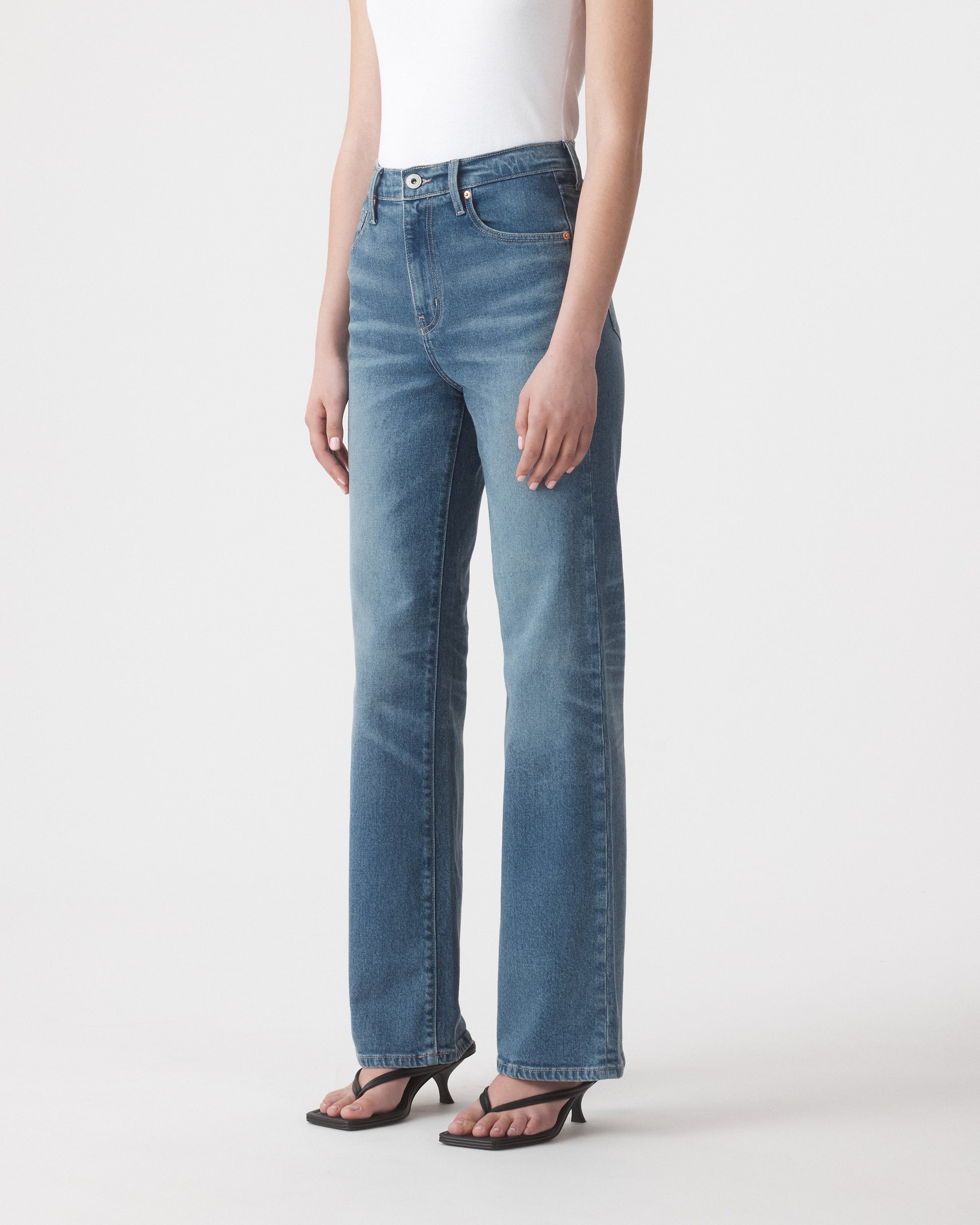 Outland Denim Cindy high bootleg laguna 3