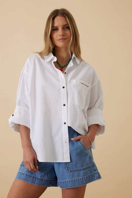 Miya Shirt – White