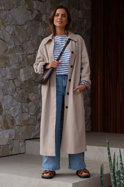 Spring Coat – Sand