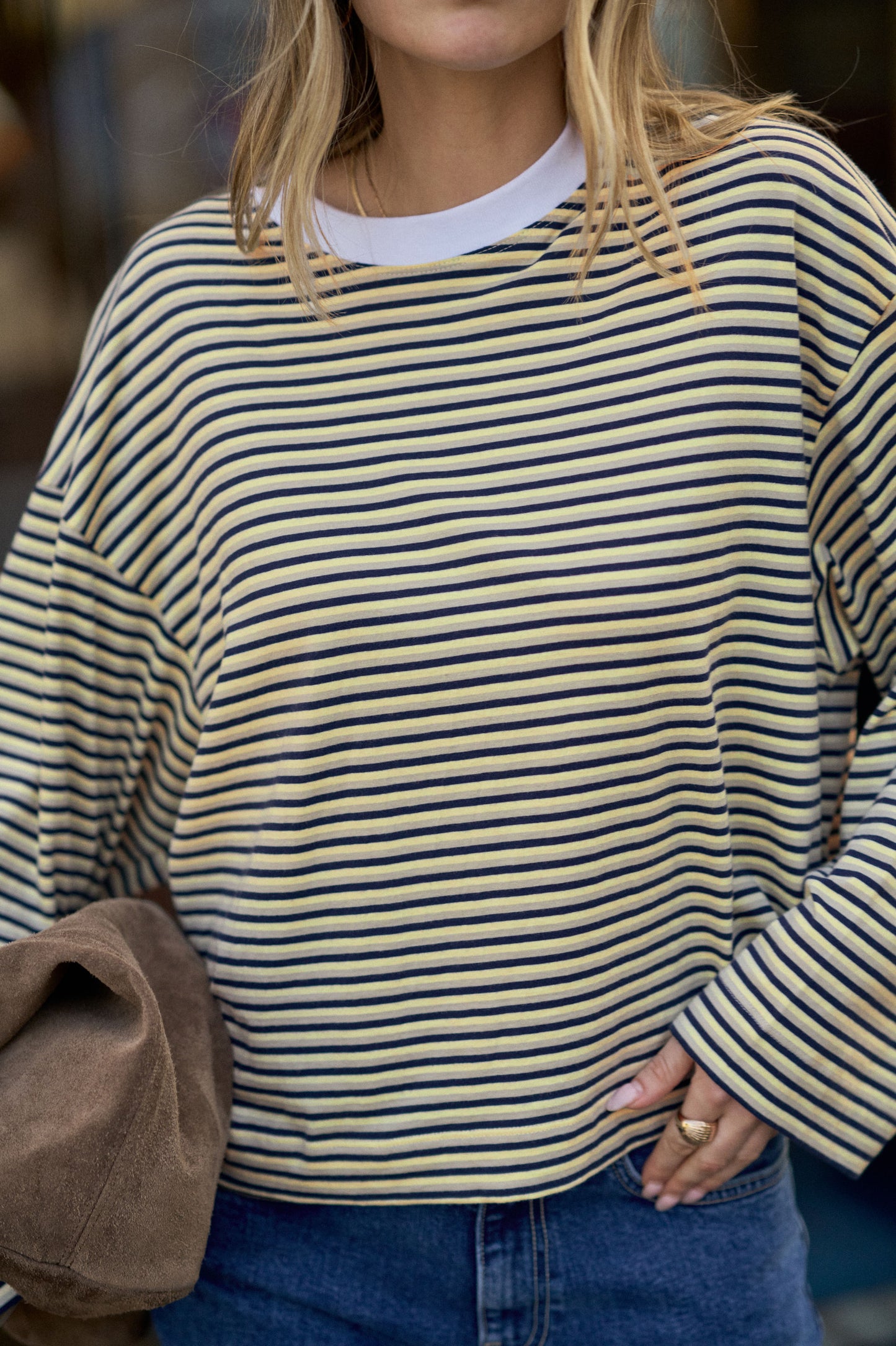 Ceres Life Beau long sleeve top close up