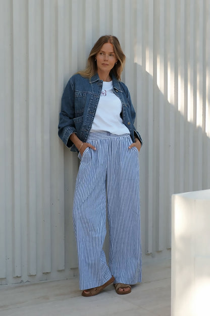 Boyfriend Denim Jacket – Fresh Indigo