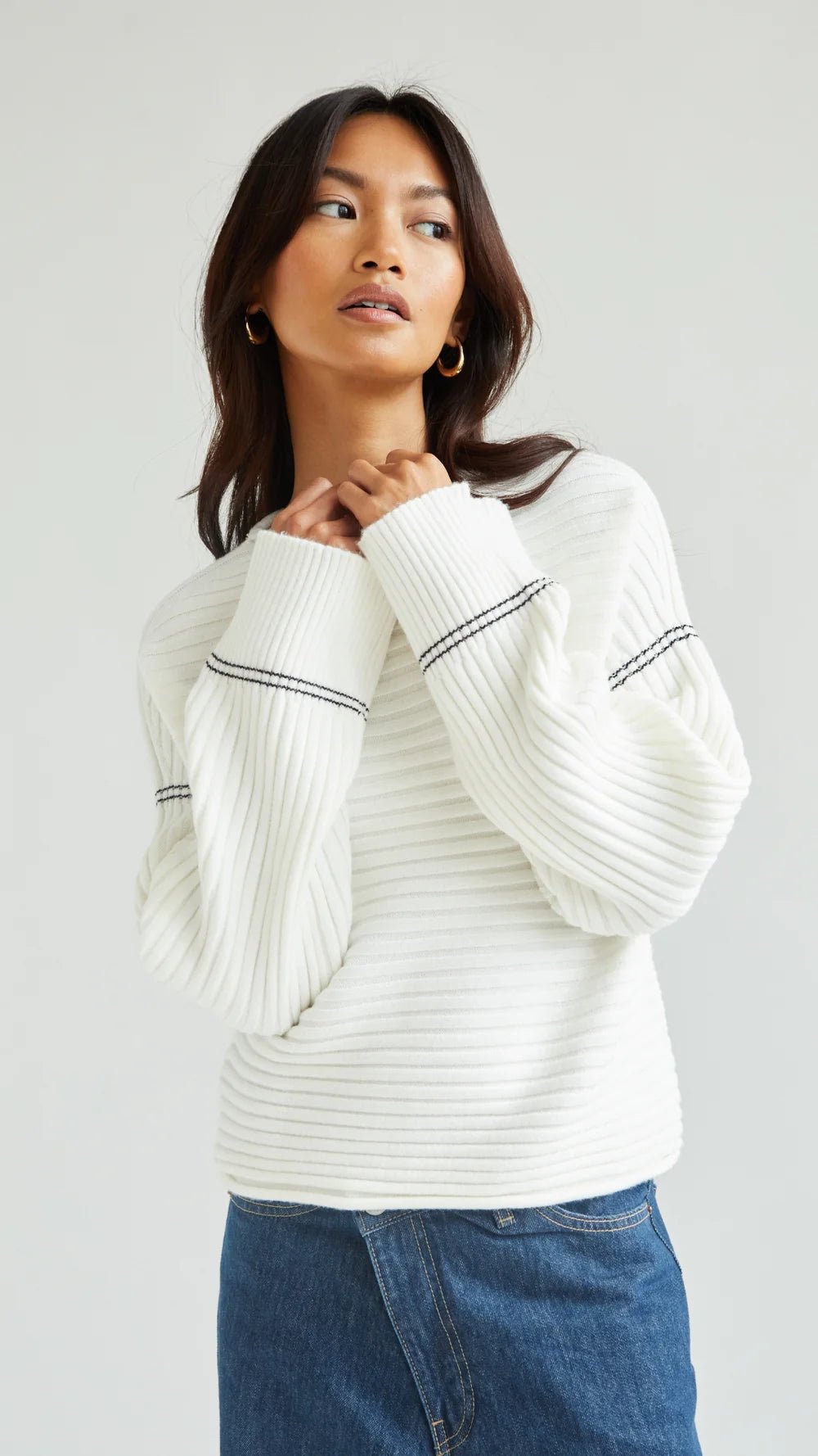Charli Anna Sweater ivory  3