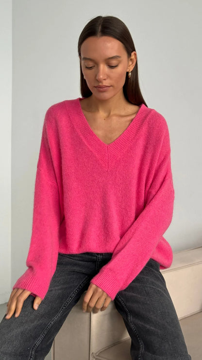 Charli April sweater in candy 2