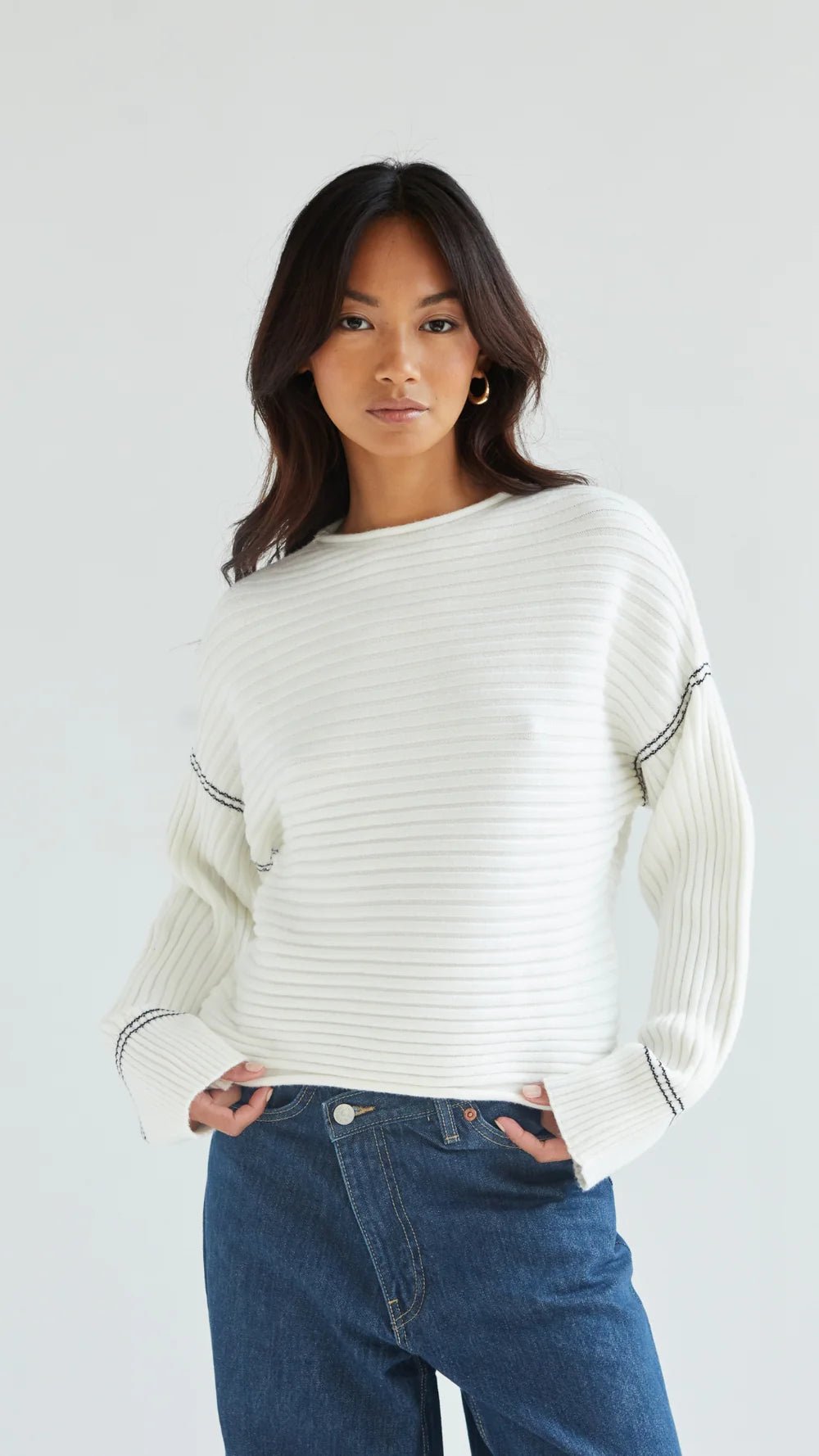 Charli Anna Sweater ivory  4