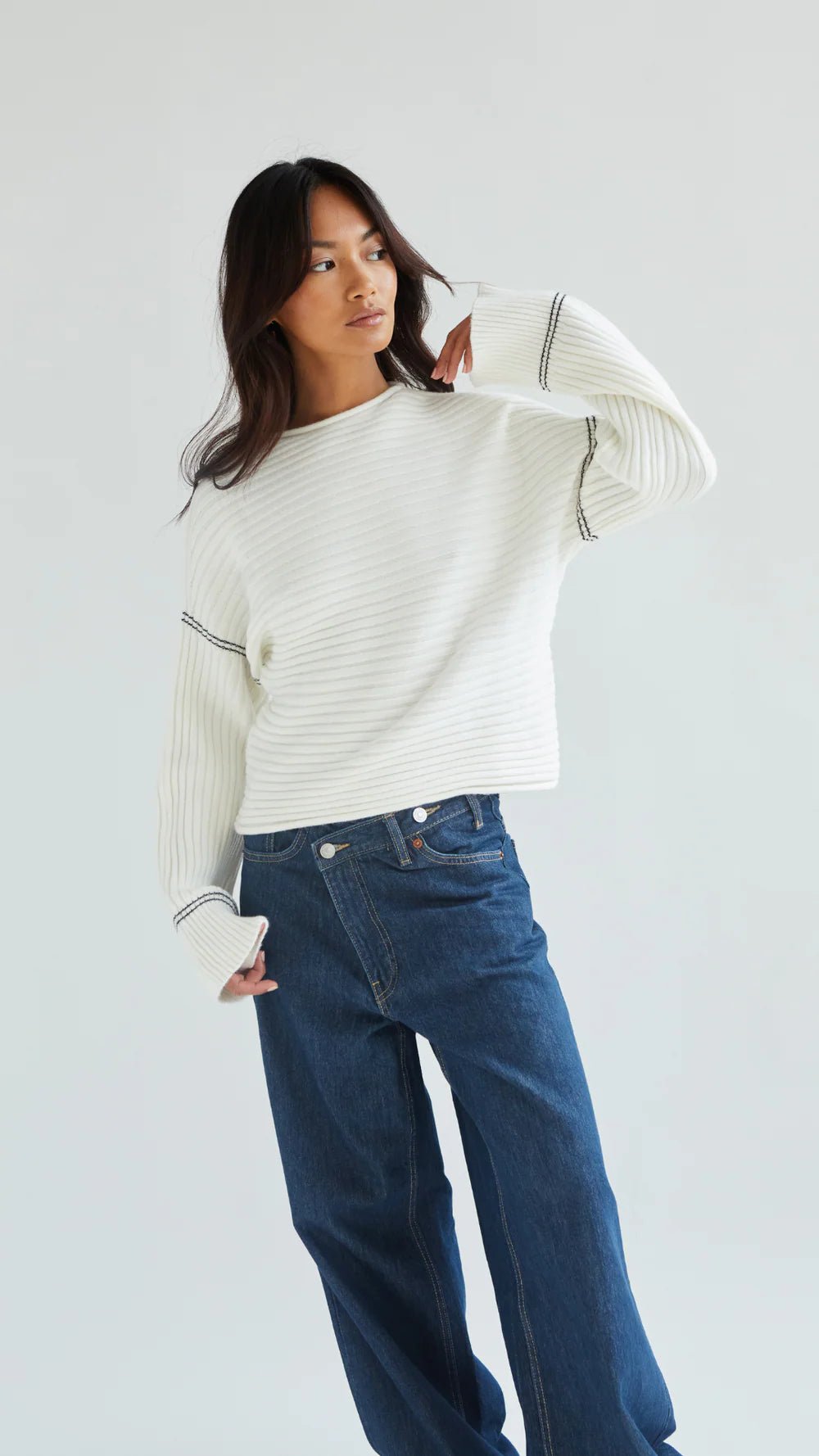 Charli Anna Sweater ivory  5
