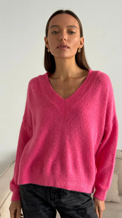 Charli April sweater in candy 4
