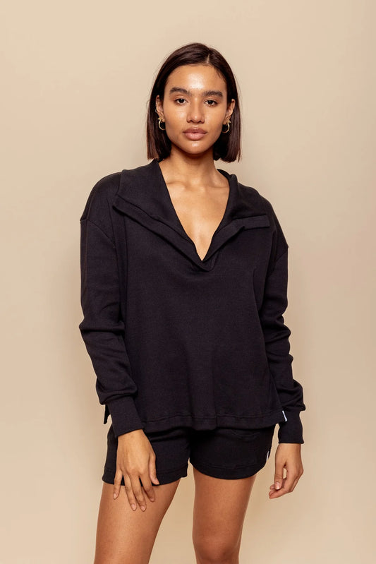 Time Out Top – Black