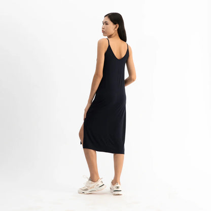 Dorsu singlet dress in black 
