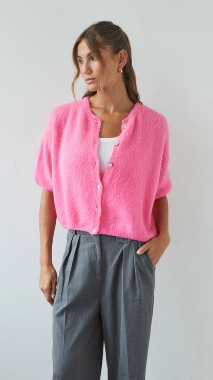Charli Emme Cardigan in Petunia 2
