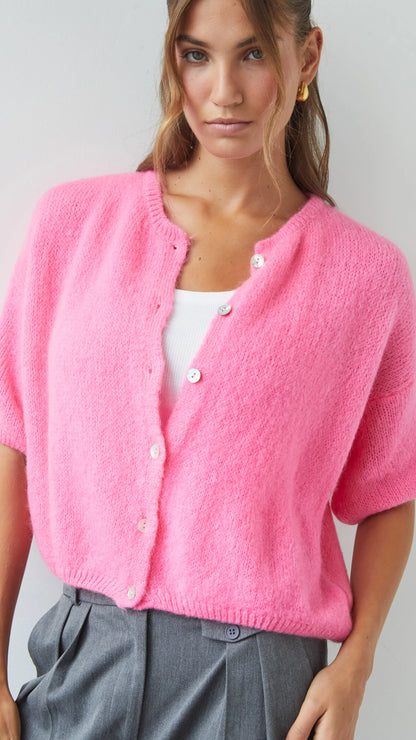 Charli Emme Cardigan in Petunia 1