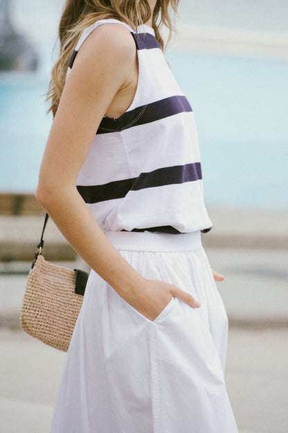 Florence Maxi Skirt – White