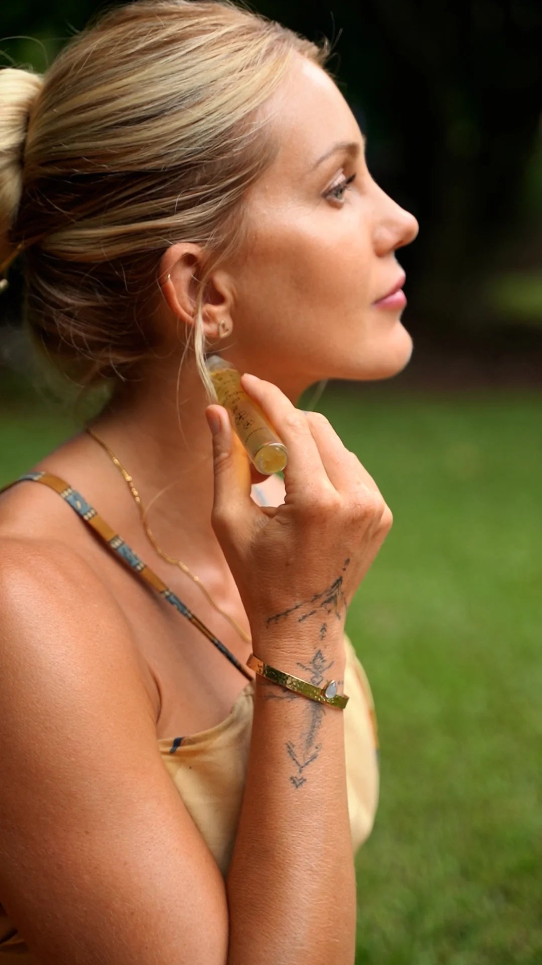 Serene Body Health Fresh Spirit being applied by Ali Oetjen