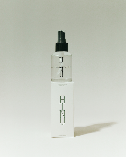 Hinu hyrdating mist on box