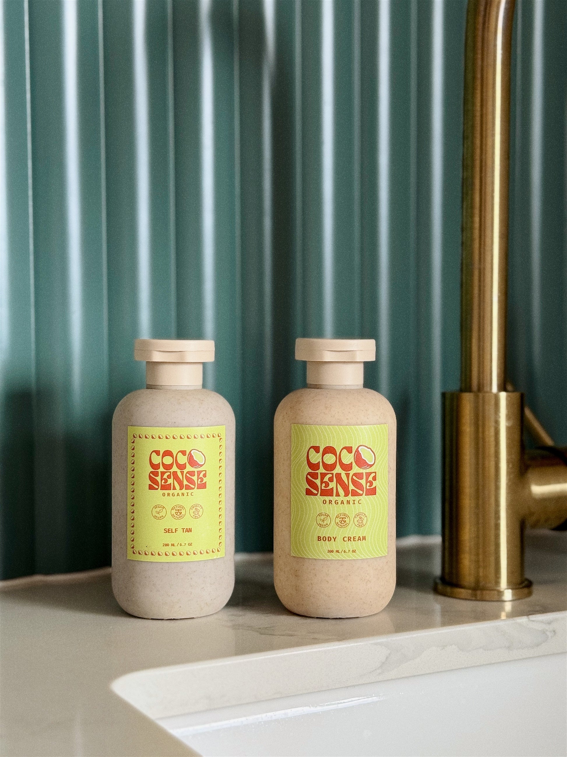 Coco Sense organic body cream and coco sense self tan