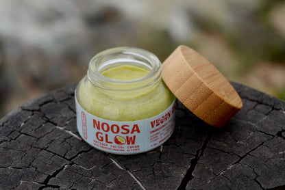 Coco Sense Noosa Glow antiage facial cream campaign shot 