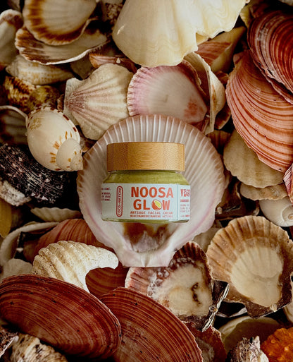 Coco Sense Noosa Glow antiage facial cream campaign shot 2