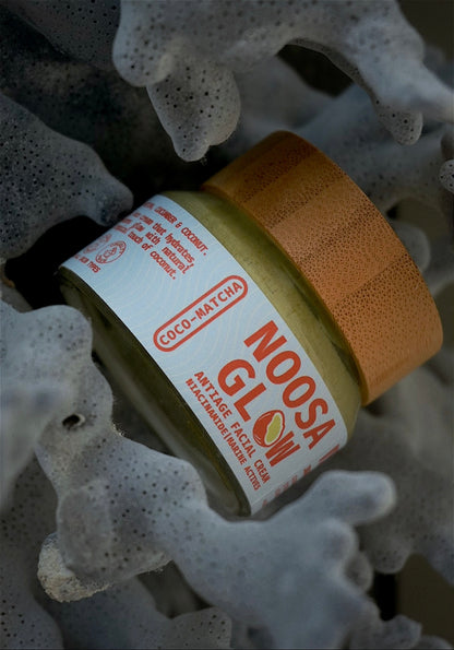 Coco Sense Noosa Glow antiage facial cream product shot