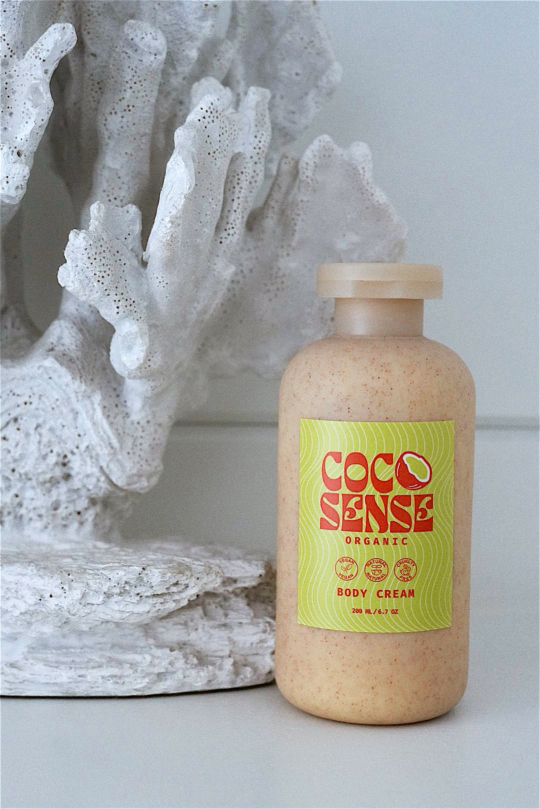 Coco Sense organic body cream campaign shot 3