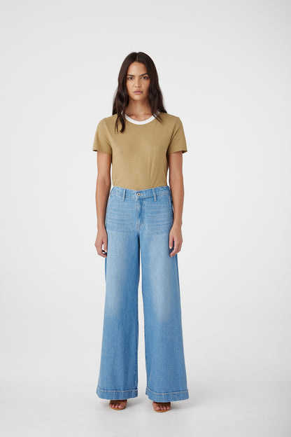 Outland Denim Lotus Pants in bluejay 1