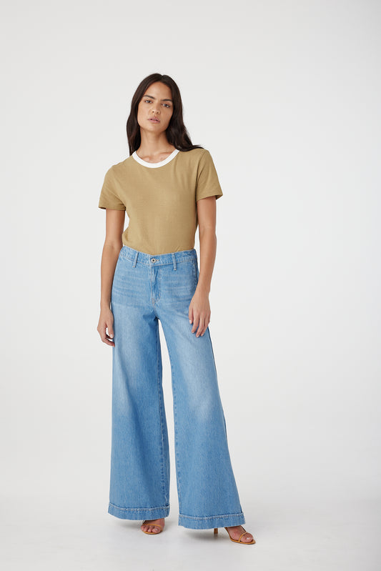 Outland Denim Lotus Pants in bluejay