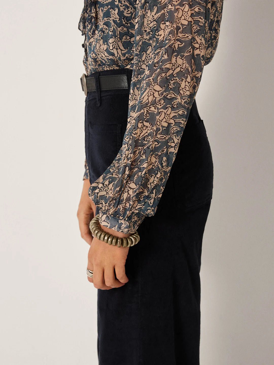 Corina Blouse – Blue Lion