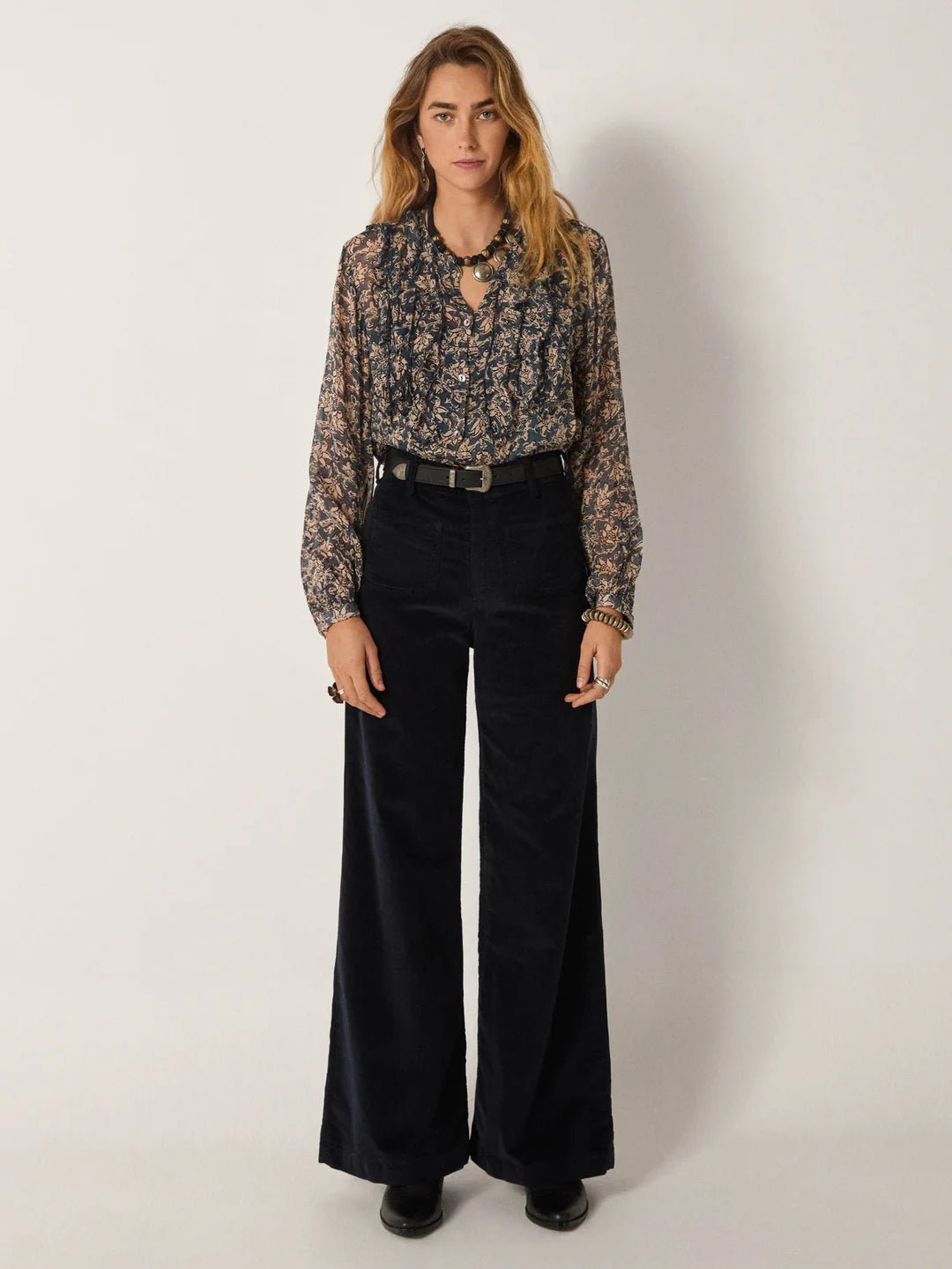 Corina Blouse – Blue Lion