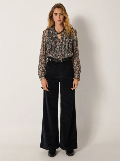 Corina Blouse – Blue Lion