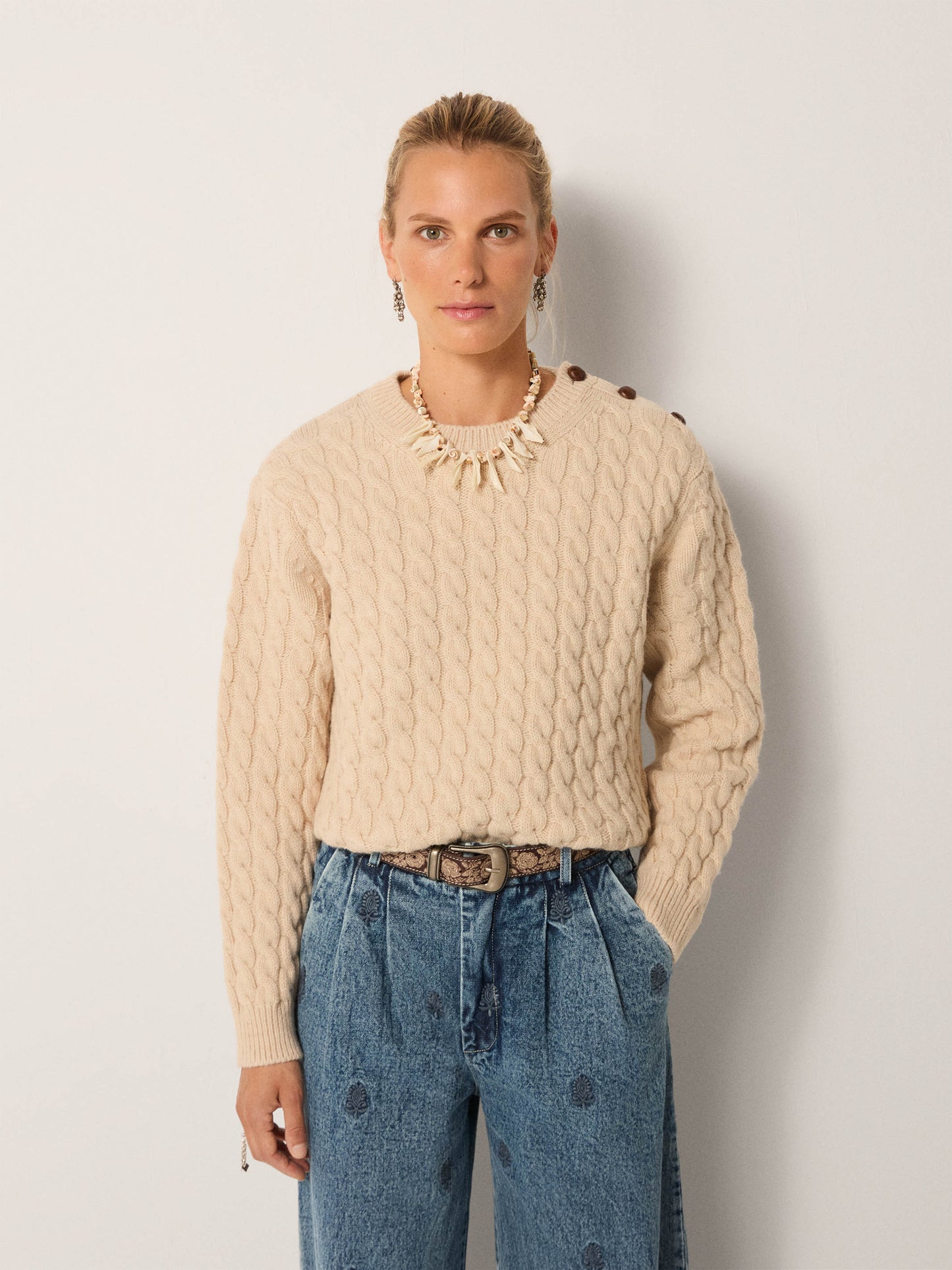 Maison Hotel Paco Pants in Hamptons blue 2