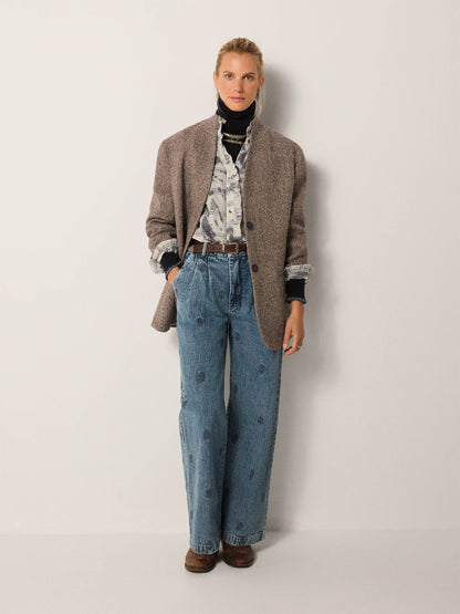 Maison Hotel Paco Pants in Hamptons blue 5