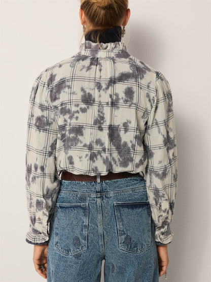 Maison Hotel Paco Pants in Hamptons blue back shot