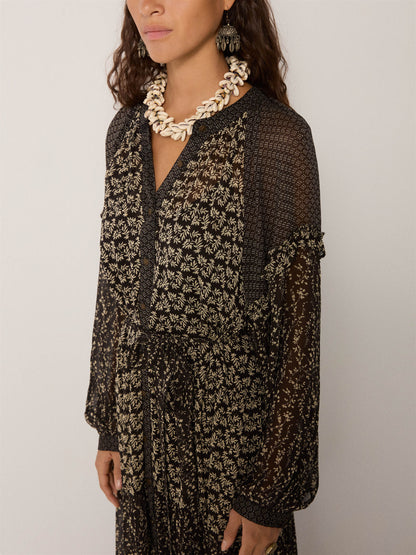 Maison Hotel Eulalia dress payes close up