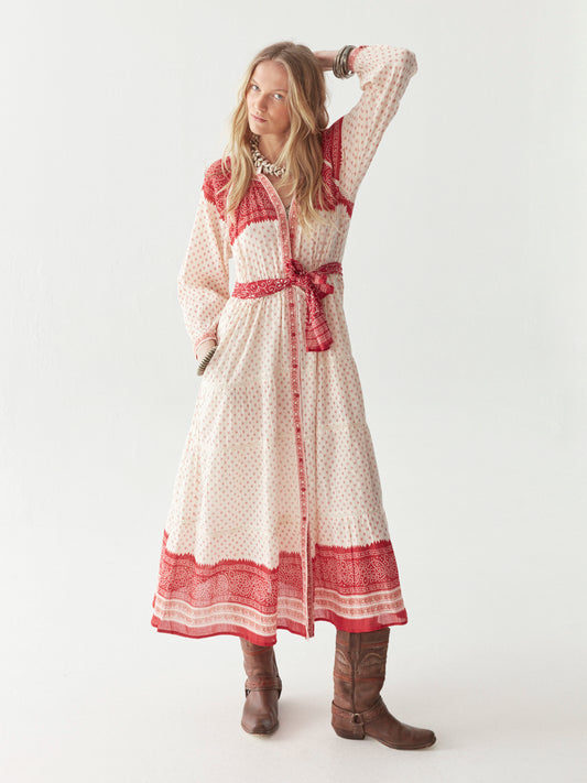 Triana Dress – Passion Red