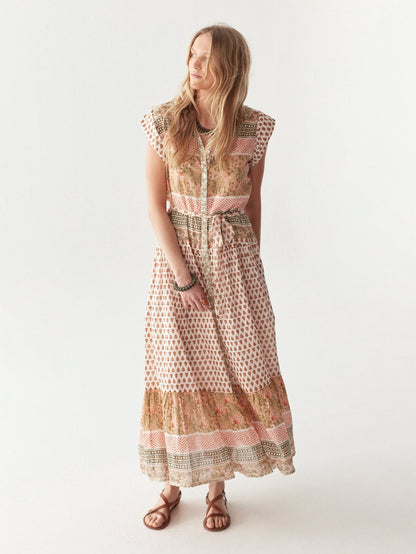Maison Hotel Cris Dress in Light Forest