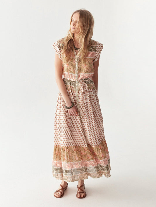Maison Hotel Cris Dress in Light Forest