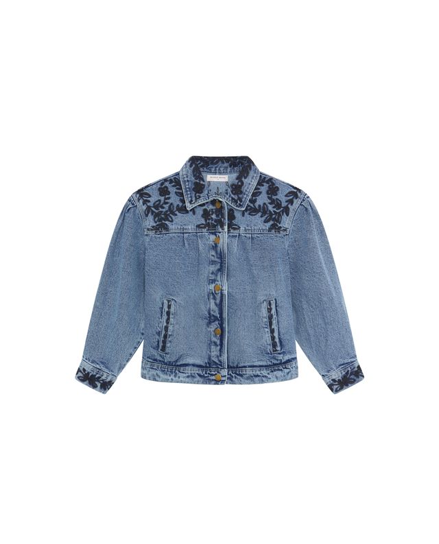 Maison Hotel Wesley Jacket in Western Blue 