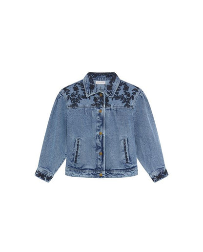 Maison Hotel Wesley Jacket in Western Blue 