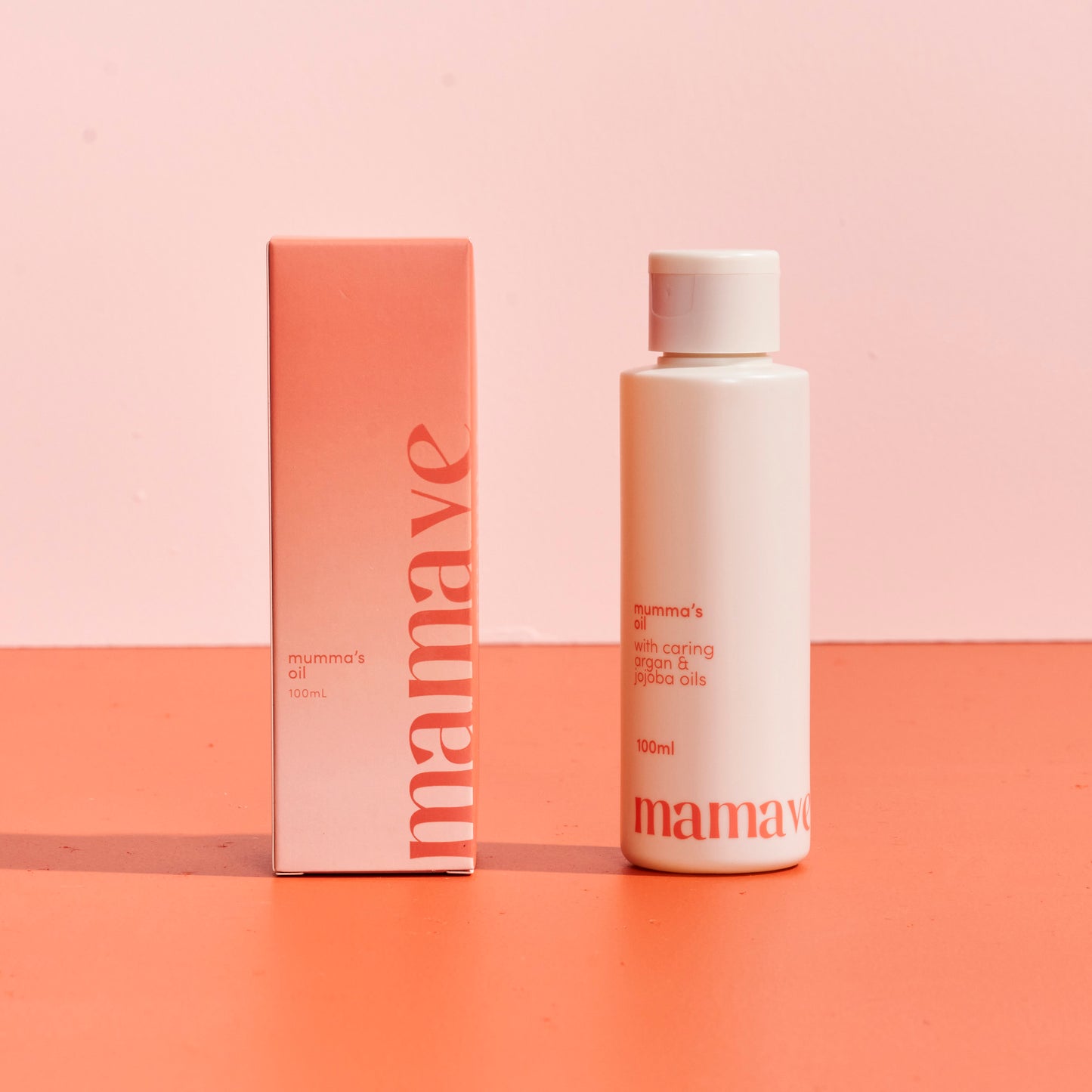 Mumma's body oil with box