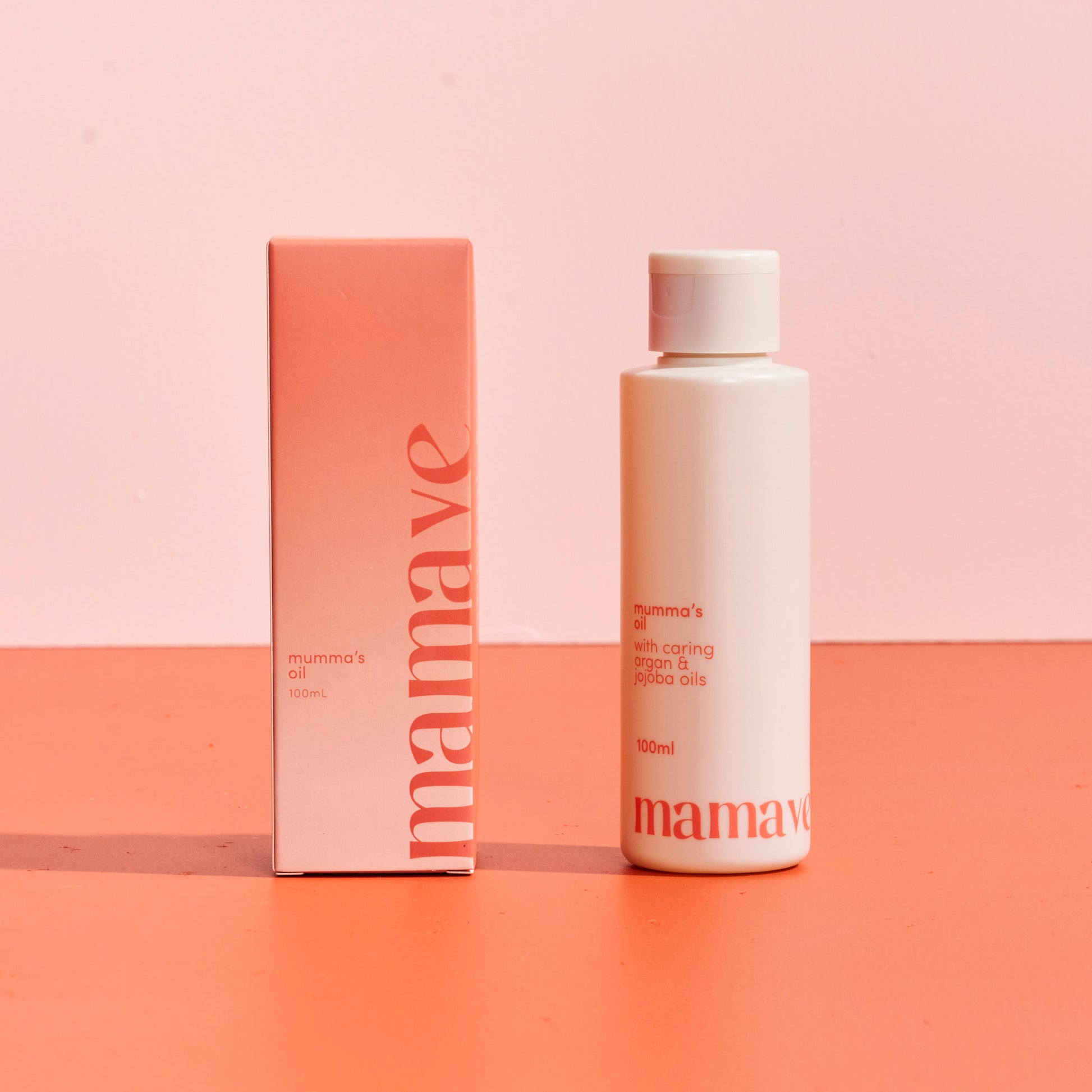 Mumma's body oil with box