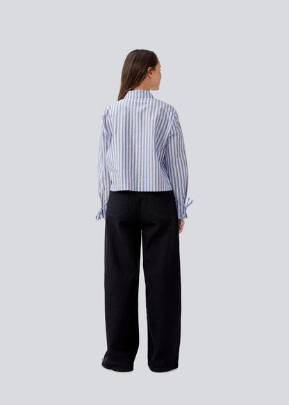 Modstrom Meyrick MD Stripe Shirt on model back shot