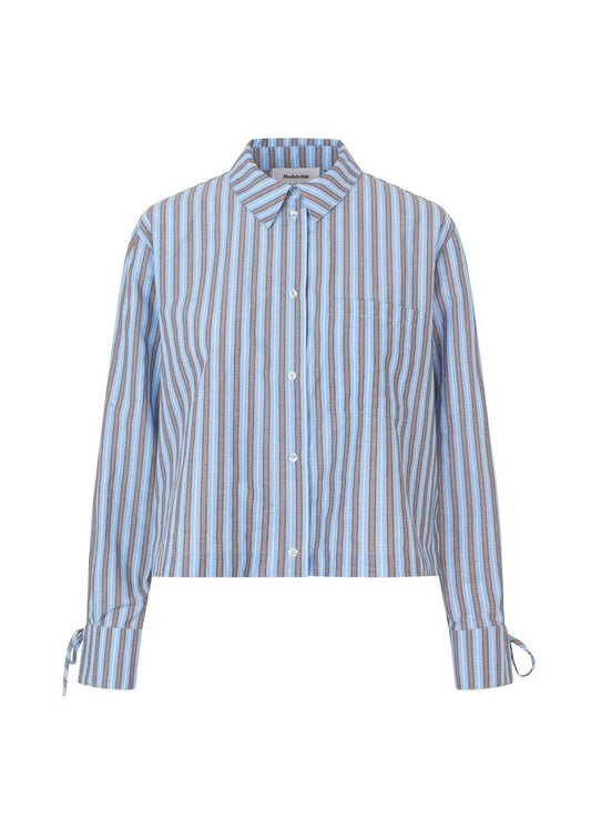 Modstrom Meyrick MD Stripe Shirt flat lay front image