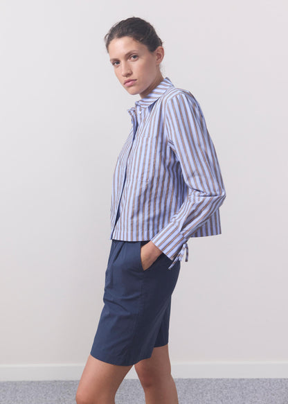 Modstrom Meyrick MD Stripe Shirt side angle