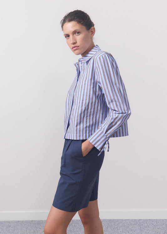 Modstrom Meyrick MD Stripe Shirt side angle