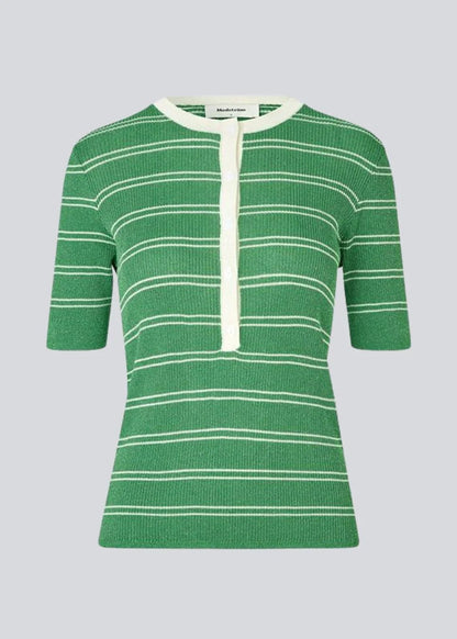 Modstrom Pacifico green stripe top 1