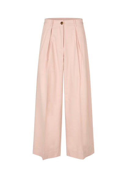 Modström Tore md pants in peach whip flat lay front