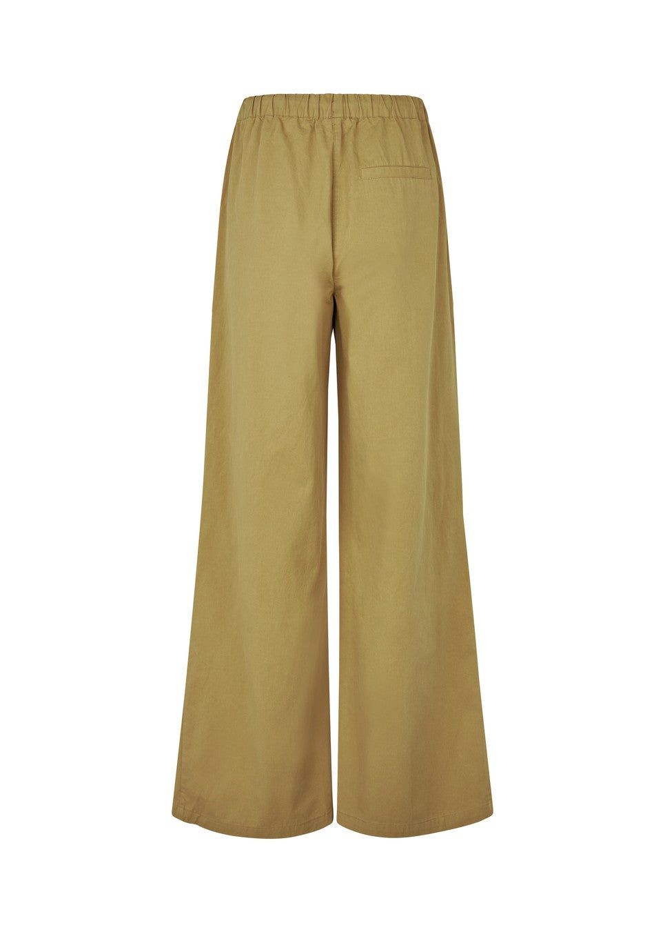 Modström Urania md pants in desert – flat lay back 