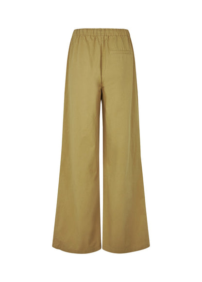 Modström Urania md pants in desert – flat lay back 