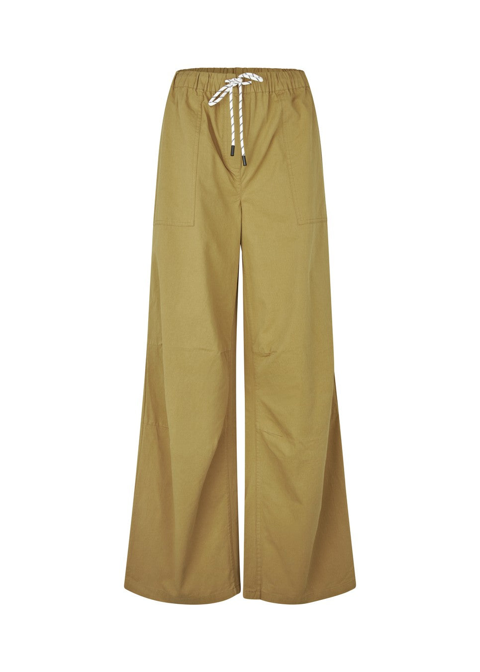 Modström Urania md pants in desert – flat lay front 
