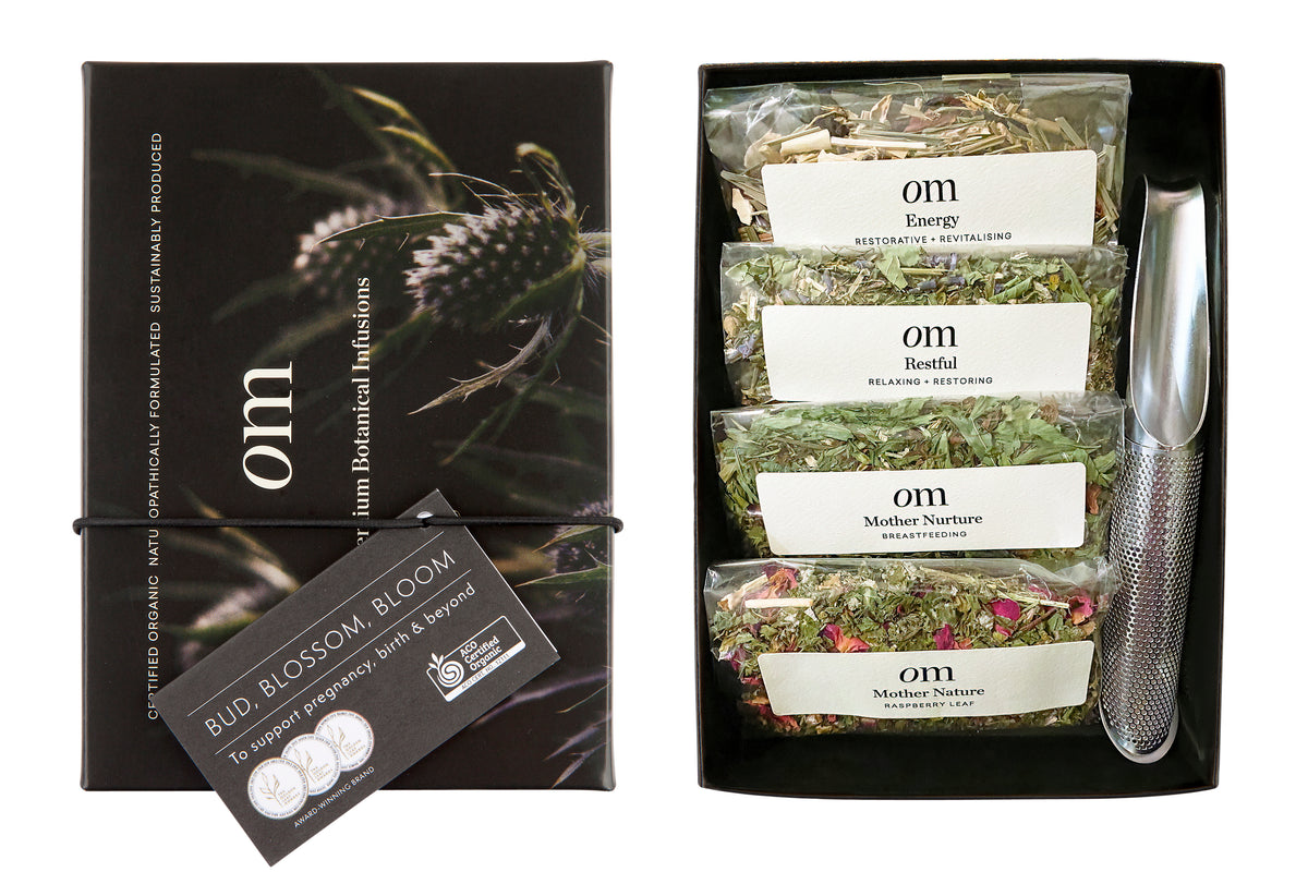 Organic merchant Bud Blossom and Bloom tea gift set