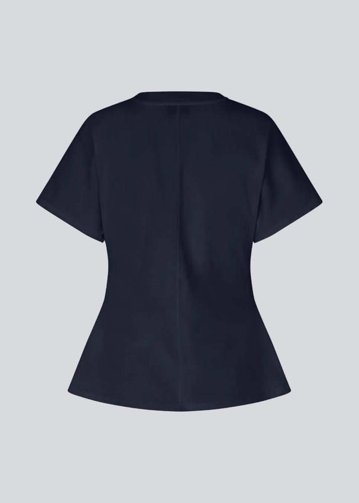 Pataya MD T-Shirt – White & Ombre Blue