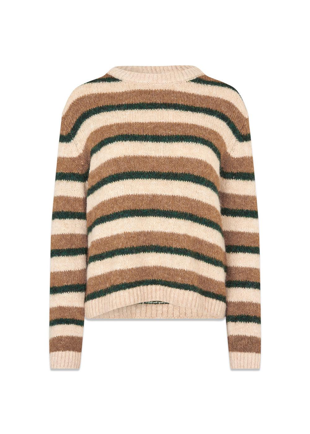 Modstrom Philip md pull over in camel stripe 1